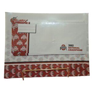 Ohio State 2002 National Champions Stationery Set - 24 Sheets & 12 Envelopes